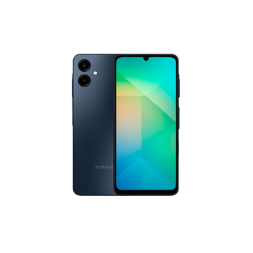 Celular Samsung A06 color negro y doble cámara trasera