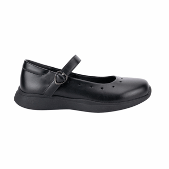 Zapato escolar para niña en color negro