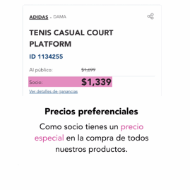 Price Shoes-precio socia