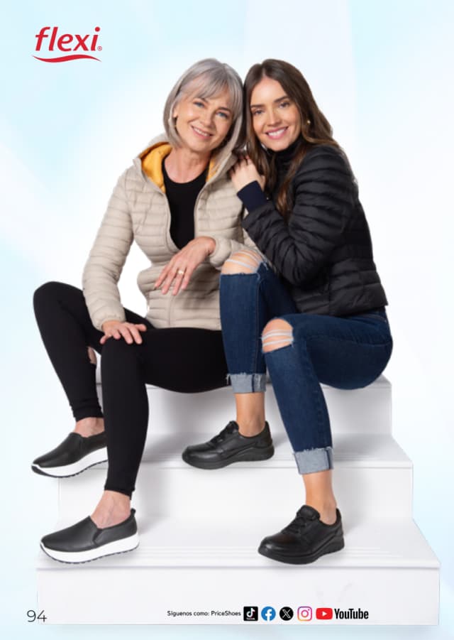 Mujeres con zapatos Flexi
