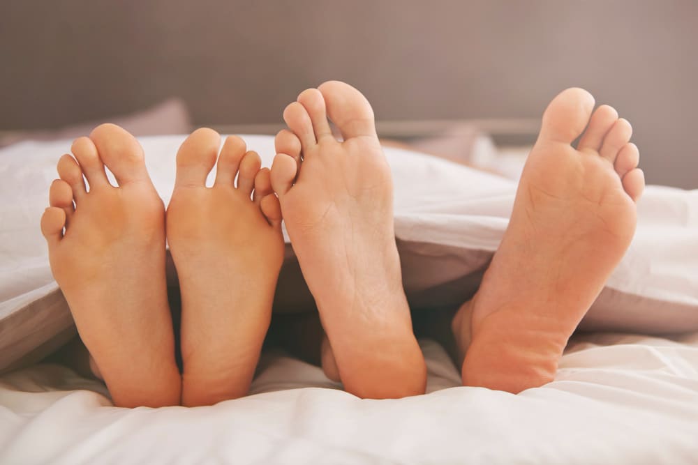 pies de hombre u mujer