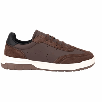 Tenis Flexi para hombre color café