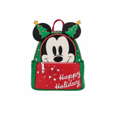 minimochila navideña Mickey Minimochila navideña de Mickey Mouse