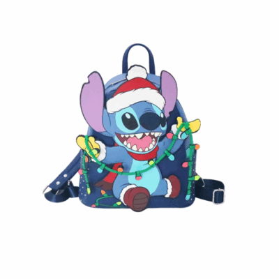 minimochila navideña Stitch Minimochila navideña de Stitch